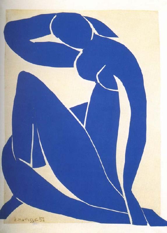 Henri Matisse Blue nude